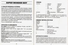 Super Wonder Boy in Monsterland Inner Cover