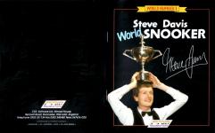 Steve Davis World Snooker Inner Cover