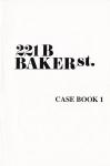 221B Baker Street Inner Cover