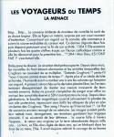 Les Voyageurs Du Temps Inner Cover