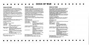 Dogs of War Inner Cover