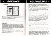 Premier Manager II Inner Cover