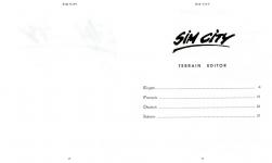 Sim City: Terrain Editor Inner Cover