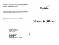 Mortville Manor Inner Cover