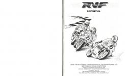 RVF Honda Inner Cover