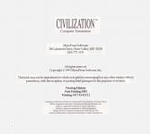 Sid Meier's Civilization [1993.03.23] Inner Cover