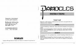 Damocles Inner Cover