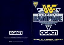 WWF European Rampage Tour Inner Cover