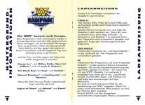 WWF European Rampage Tour Inner Cover