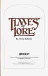 Times of Lore Inner Cover