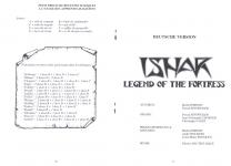 Ishar: Legend of the Fortress Inner Cover