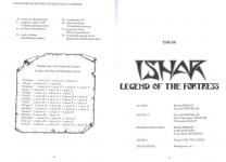 Ishar: Legend of the Fortress Inner Cover