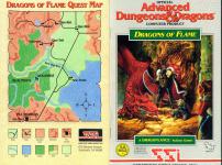 Advanced Dungeons & Dragons: Dragons Of Flame Inner Cover