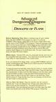 Advanced Dungeons & Dragons: Dragons Of Flame Inner Cover