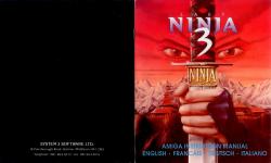 Last Ninja 3 Inner Cover