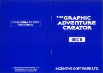 The Graphic Adventure Creator Inner Cover