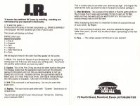 J.R. Inner Cover