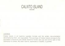 Calixto Island Inner Cover