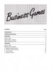 Business Games Inner Cover