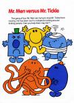 Here And There With The Mr. Men Inner Cover