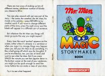 Mr. Men Magic Storymaker Inner Cover