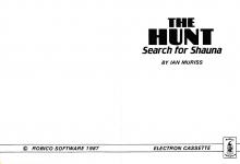 The Hunt Inner Cover
