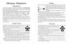 Money Matters Inner Cover