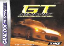 GT Advance: Championship Racing Inner Cover