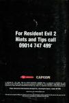 Resident Evil 2 Inner Cover