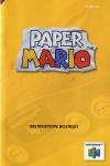 Paper Mario Inner Cover