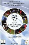 UEFA Champions League Season 2001-2002 Inner Cover