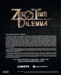 Zero Time Dilemma Inner Cover