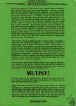 Mutiny! Inner Cover