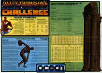 Daley Thompson's Olympic Challenge Inner Cover