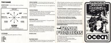 The Transformers Inner Cover