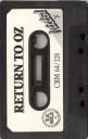 Return To Oz Cassette Media