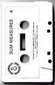 Sum Measures Cassette Media