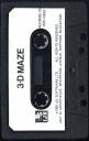 3D Maze Cassette Media