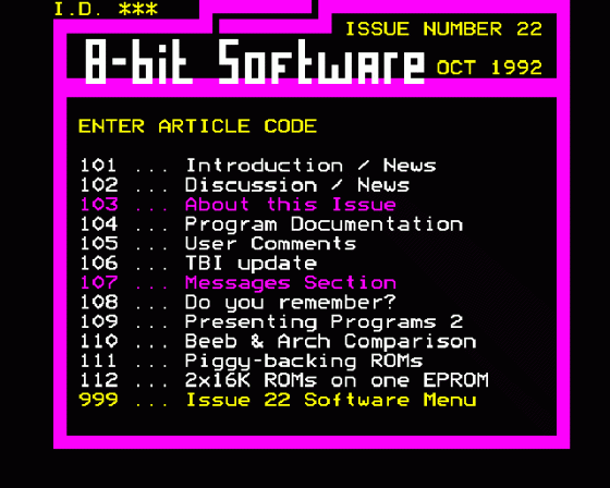 8 Bit Software #22