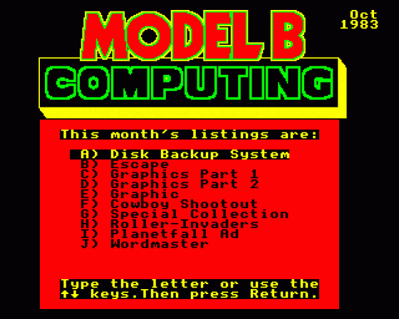 Model B Computing 1