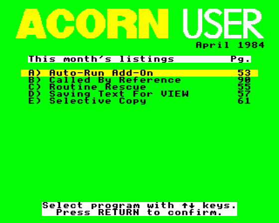 Acorn User #021 (04.1984)