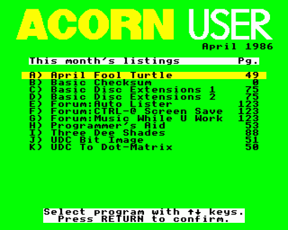 Acorn User #045 (04.1986)