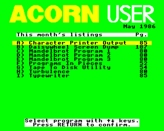 Acorn User #046 (05.1986)