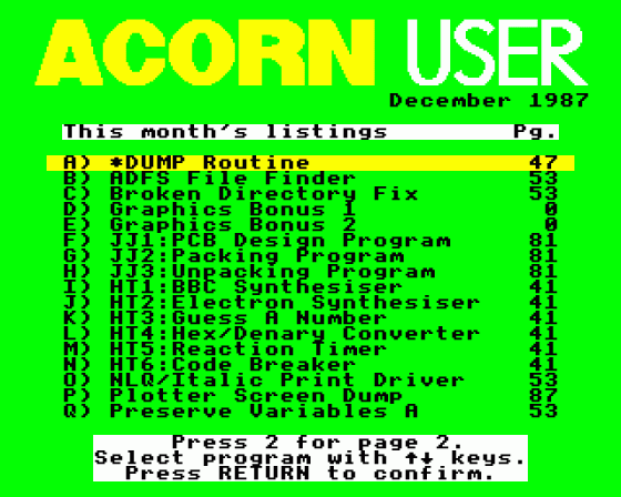 Acorn User #065 (12.1987)