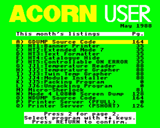 Acorn User #070 (05.1988)