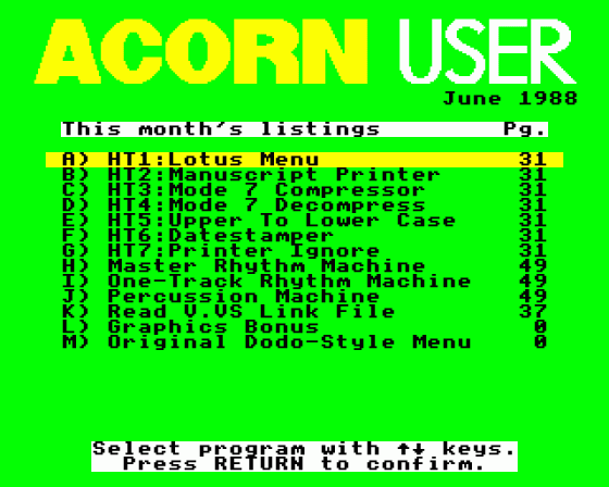 Acorn User #071 (06.1988)