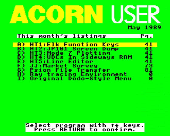 Acorn User #082 (05.1989)