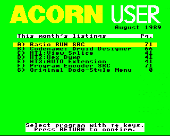 Acorn User #085 (08.1989)