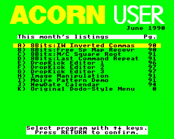 Acorn User #095 (06.1990)