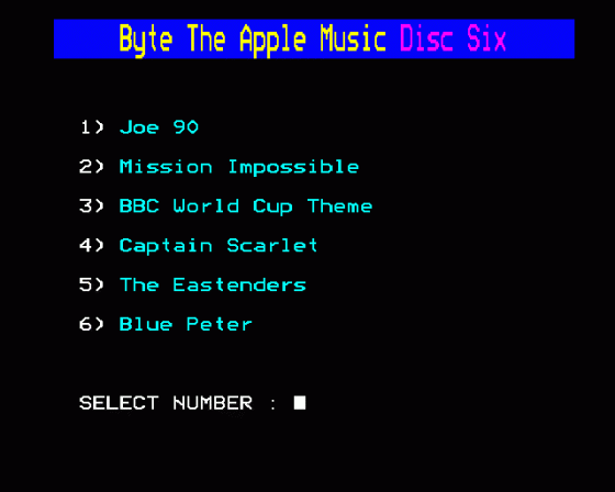 Byte The Apple Disc 6